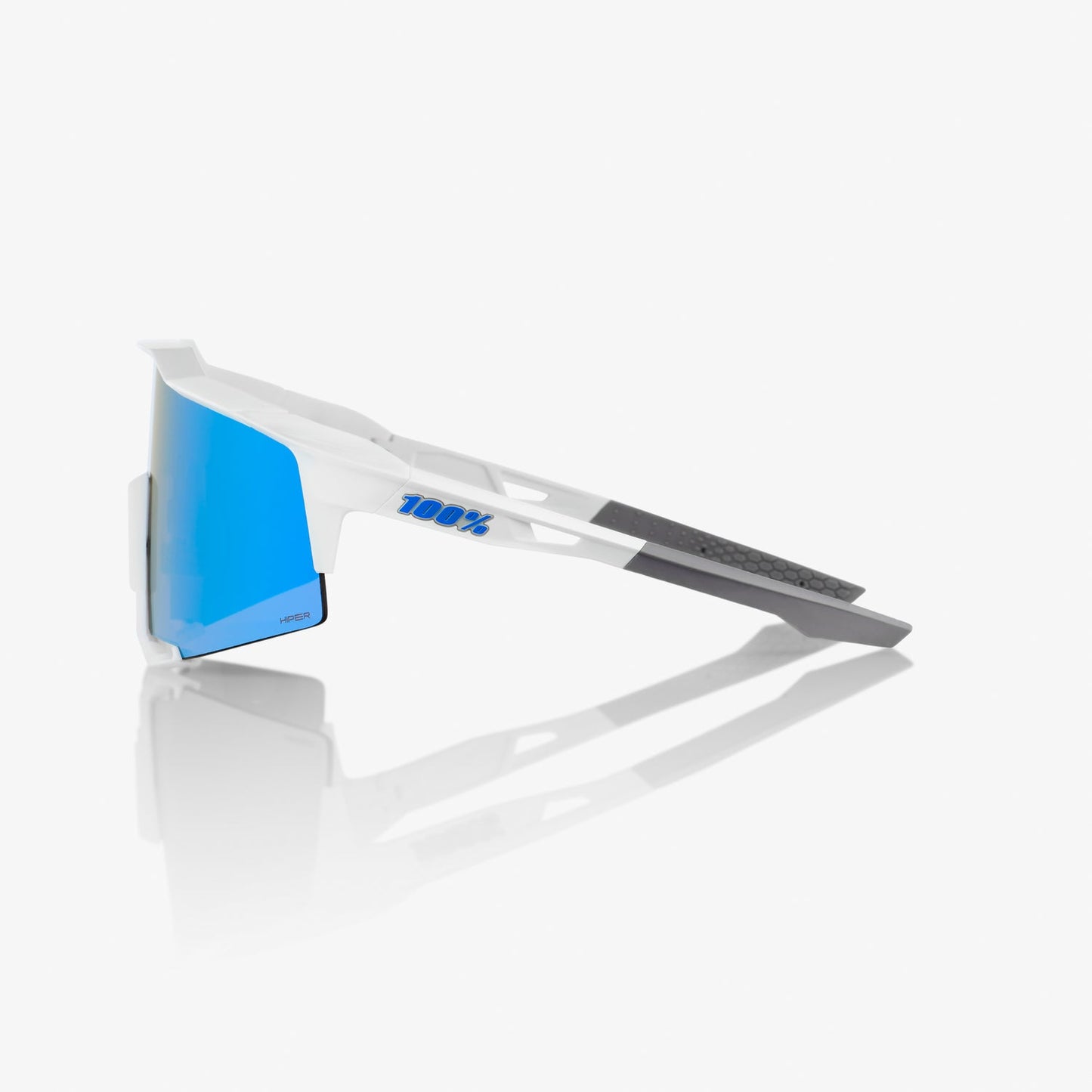Matte White HiPER® Blue Multilayer Mirror Lens