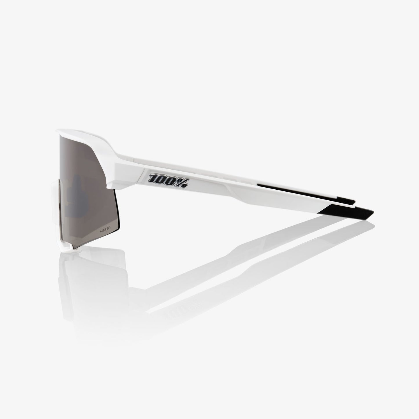 Matte White HiPER® Silver Mirror Lens + Clear Lens Included