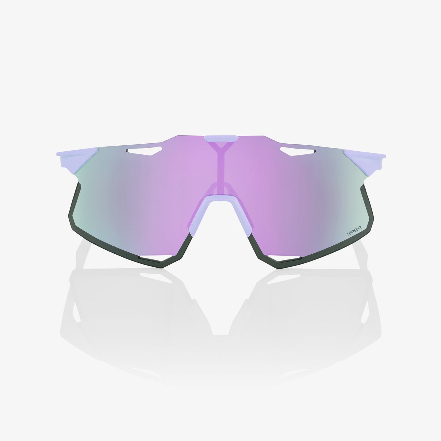 Polished Lavender HiPER® Lavender Mirror Lens