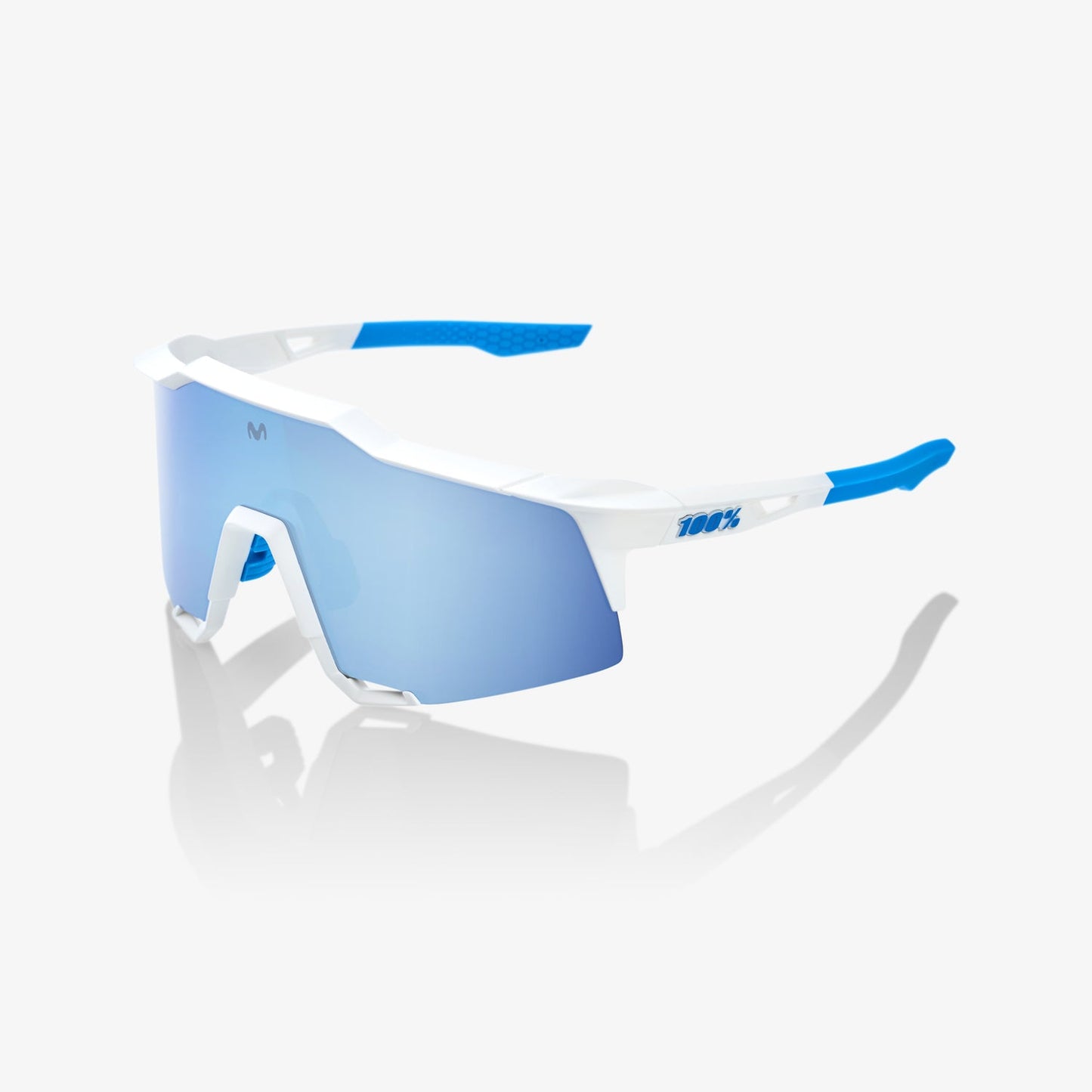 SE Movistar Team White HiPER® Blue Multilayer Mirror Lens